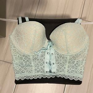 Lace Victoria’s Secret Corset Bra (34D)